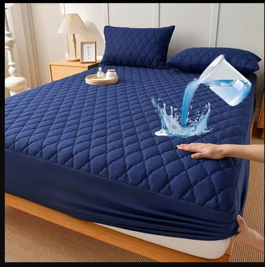 Waterproof Quilted Mattress Protector Cover