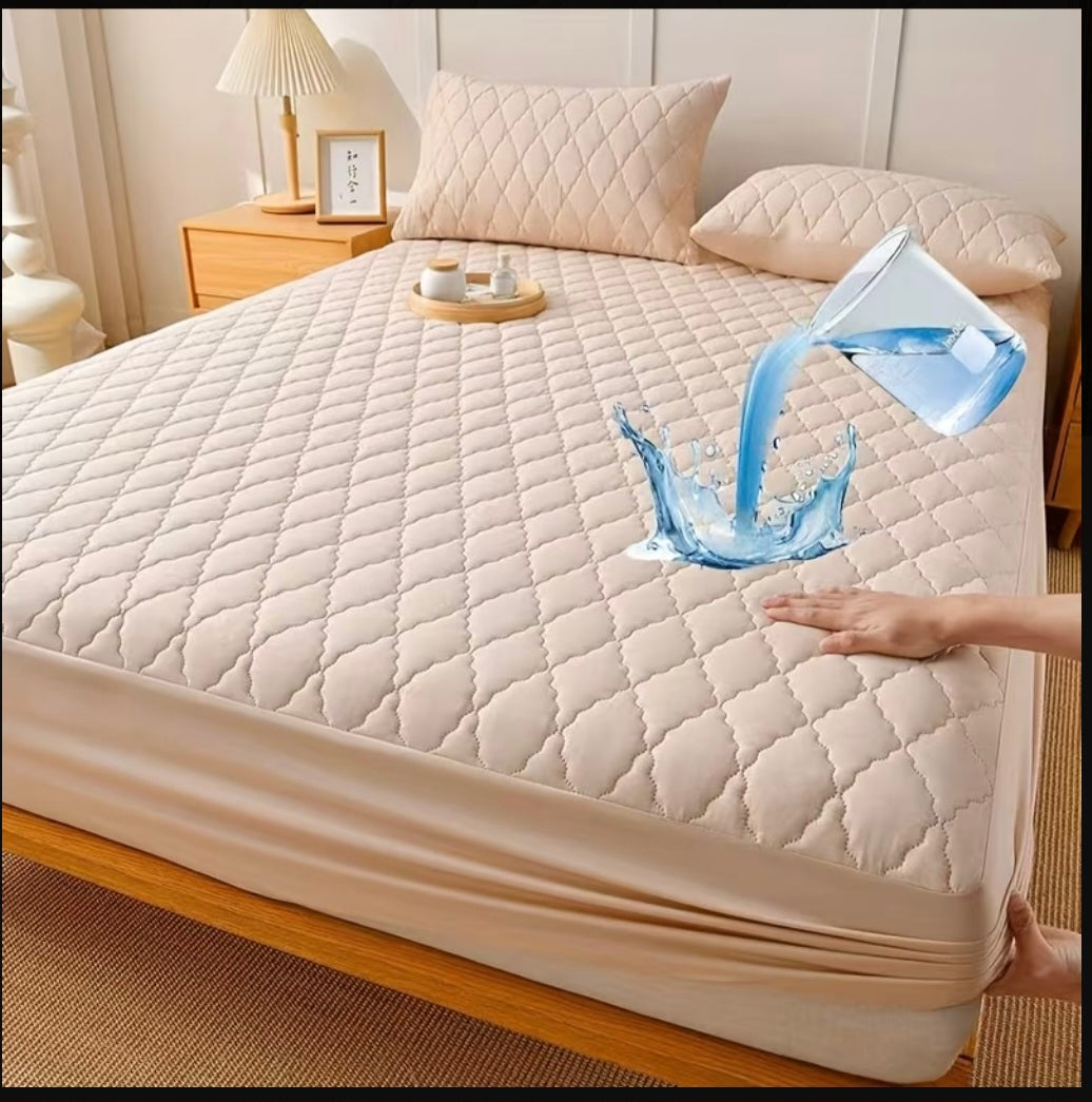 Waterproof Quilted Mattress Protector Cover