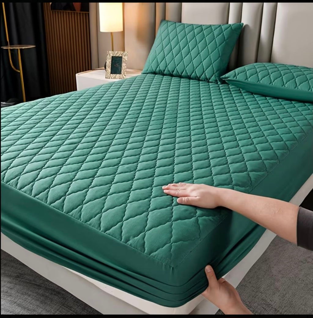 Waterproof Quilted Mattress Protector Cover