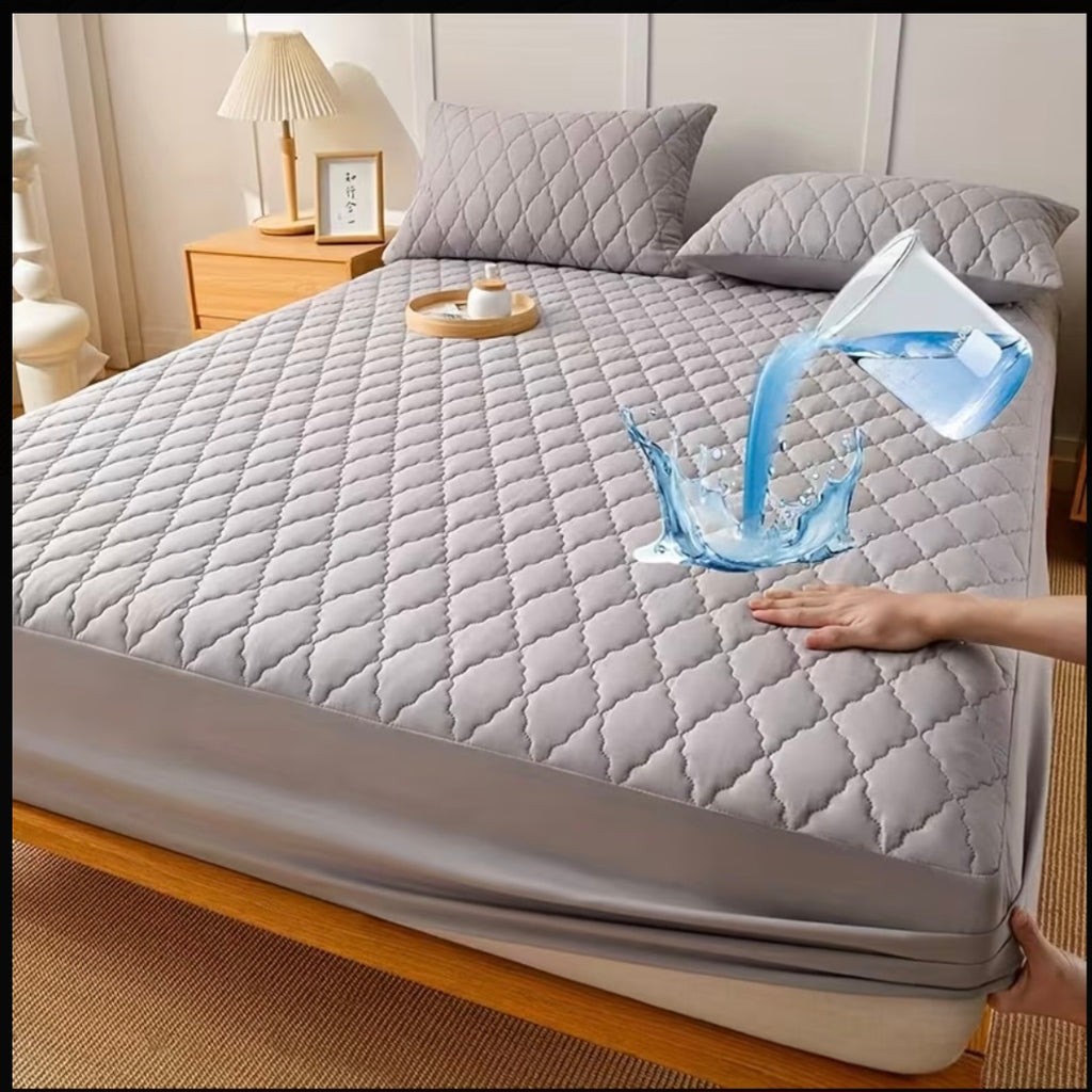 Waterproof Quilted Mattress Protector Cover