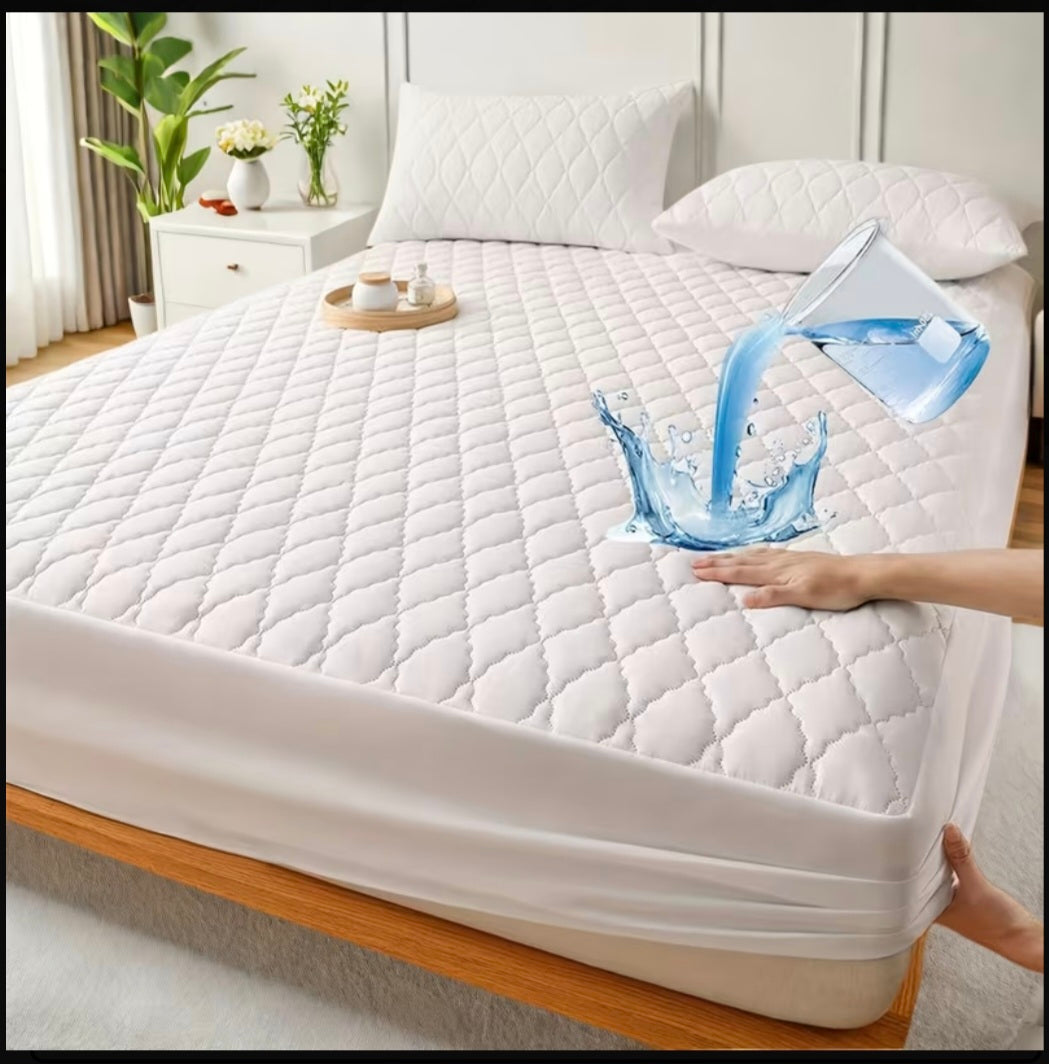 Waterproof Quilted Mattress Protector Cover