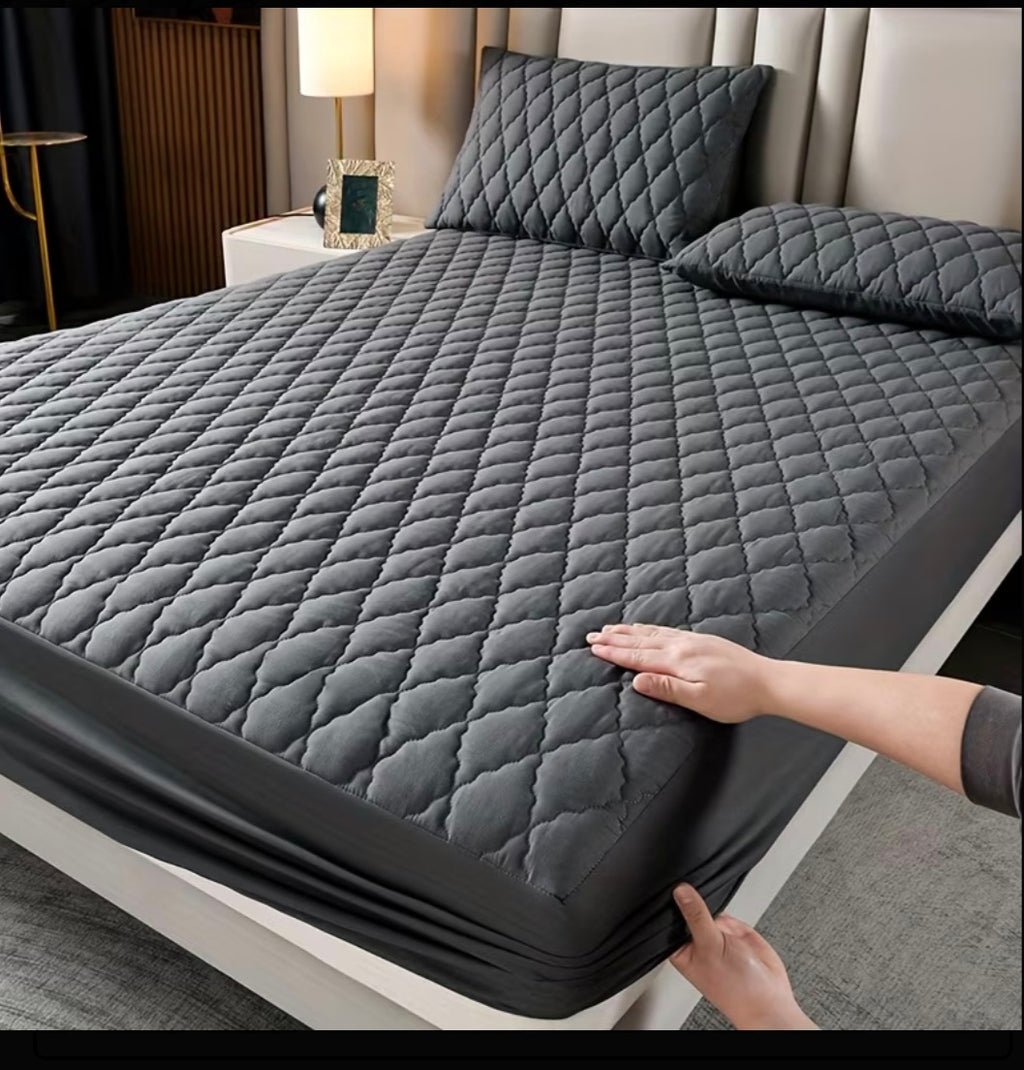 Waterproof Quilted Mattress Protector Cover