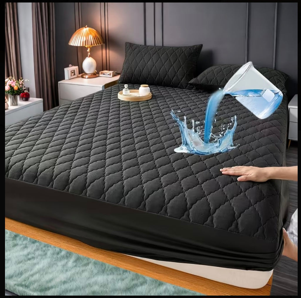 Waterproof Quilted Mattress Protector Cover