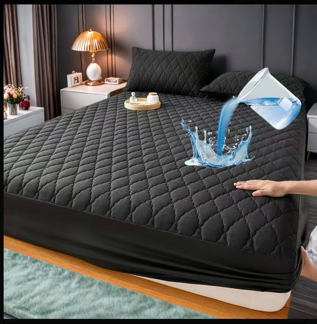 Waterproof Quilted Mattress Protector Cover