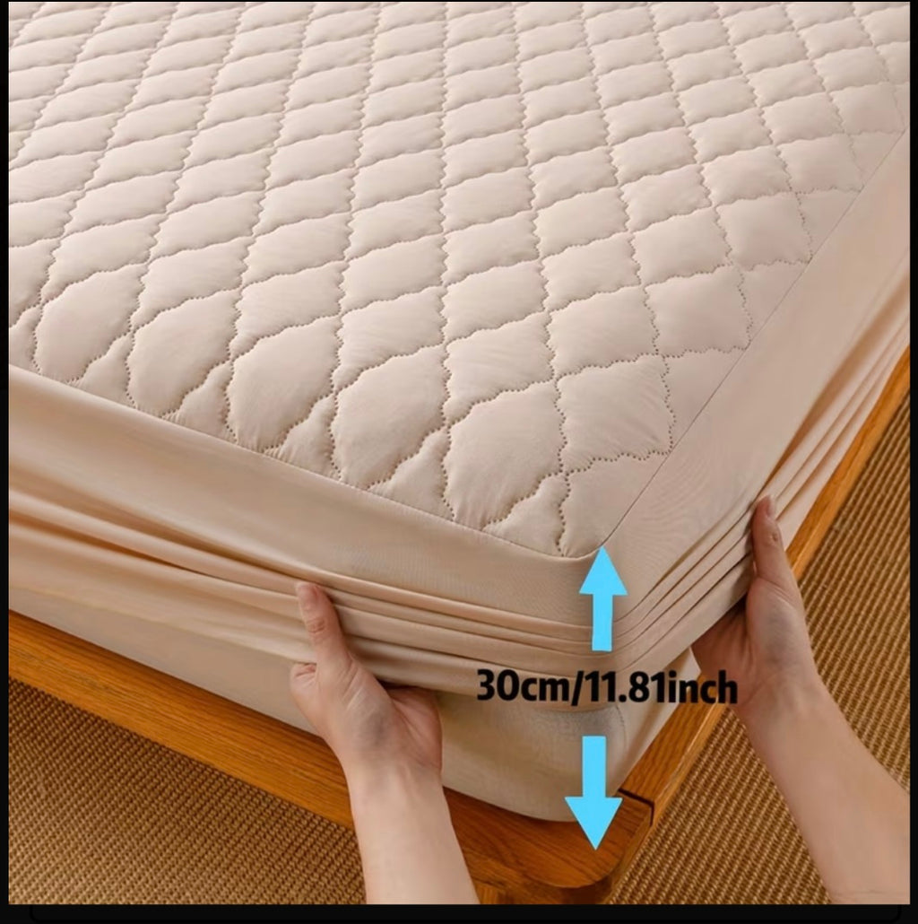 Waterproof Quilted Mattress Protector Cover